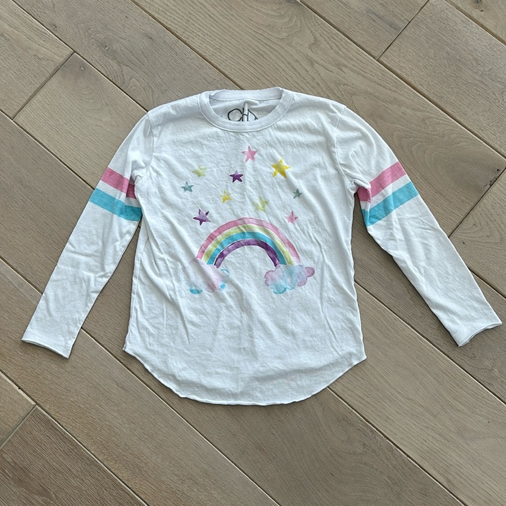 Girls Long Sleeve Chaser Tee Size 7